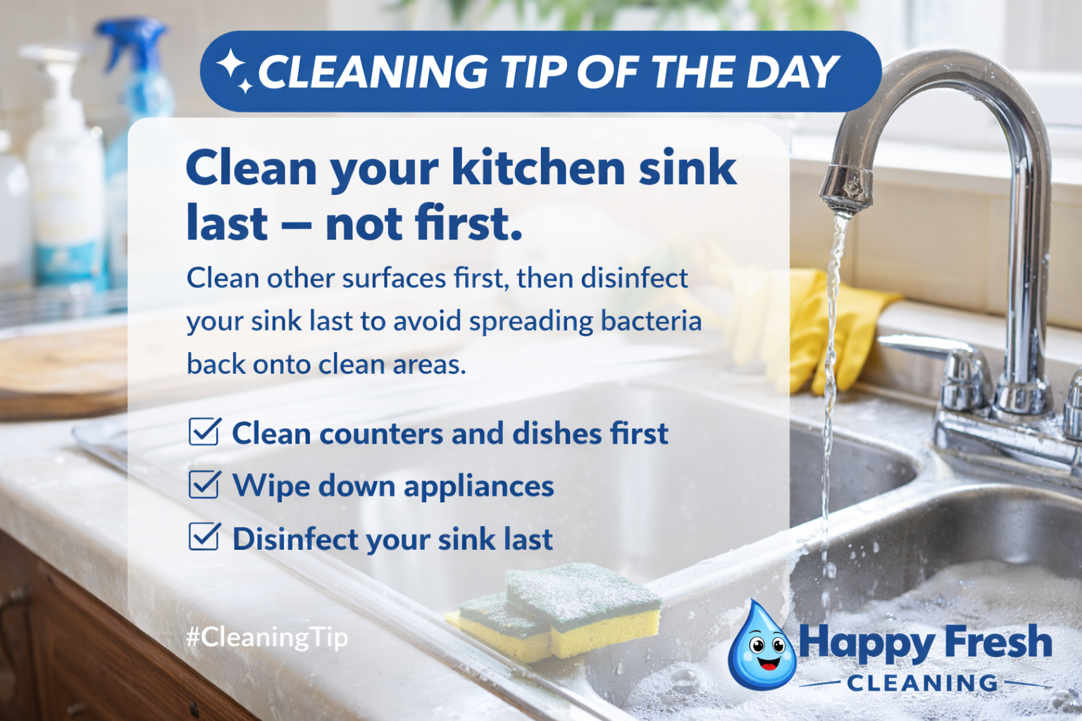 Cleaning Tip of the Day