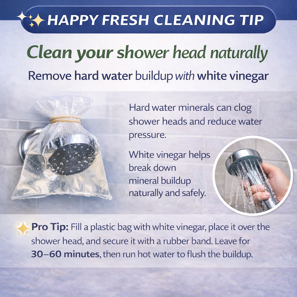 Clean Your Shower Head Naturally