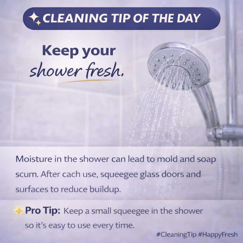 Keep your shower fresh and mold-free.
