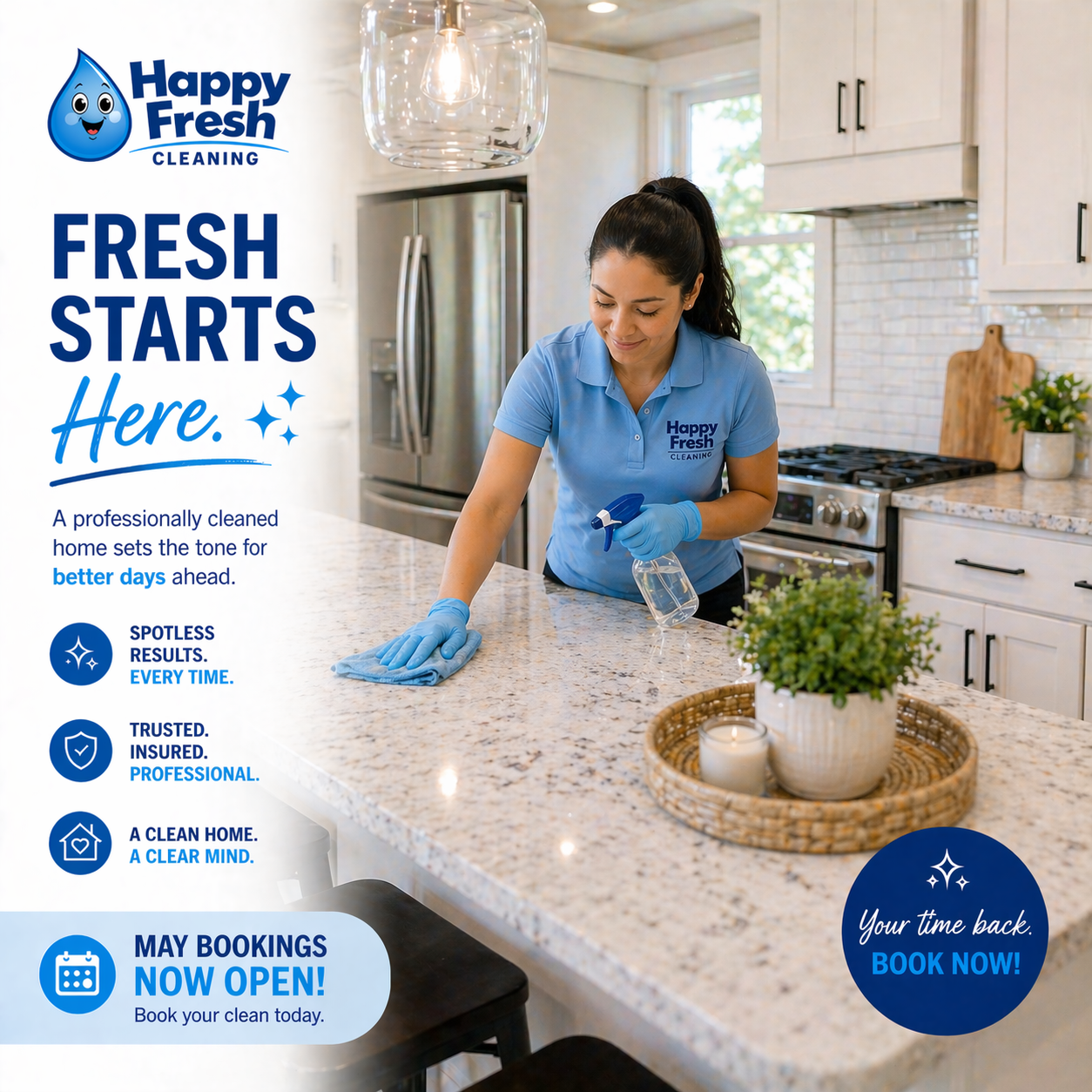 Fresh starts at home. ✨