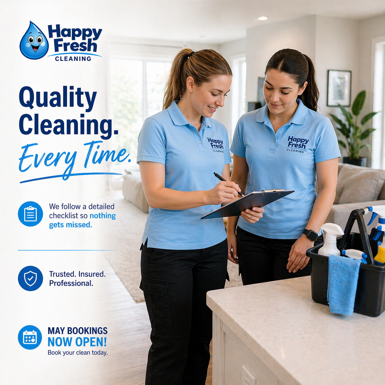 Quality cleaning isn’t luck. It’s systems. ✨
