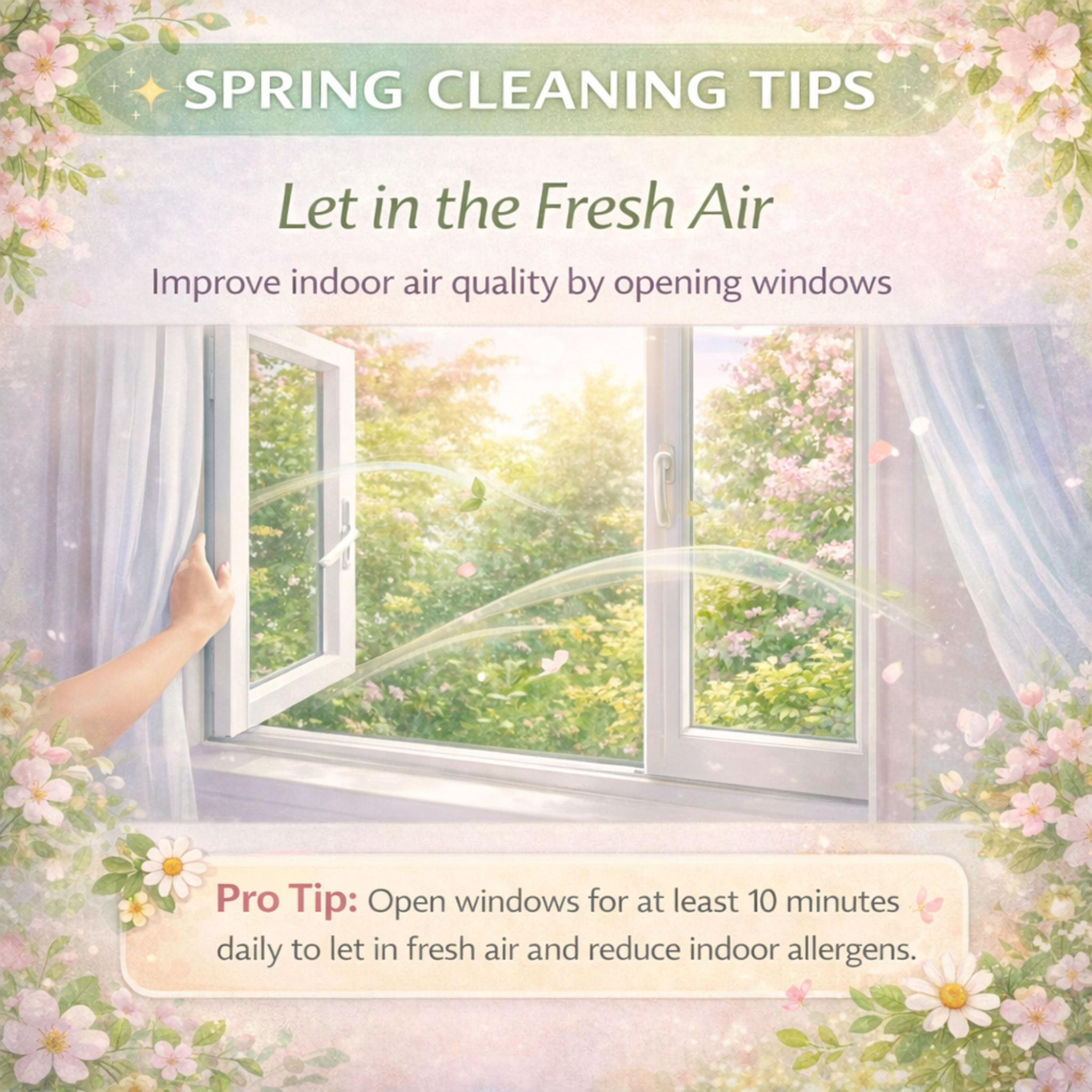 Let the fresh air in and give your home a natural refresh this spring 🌸