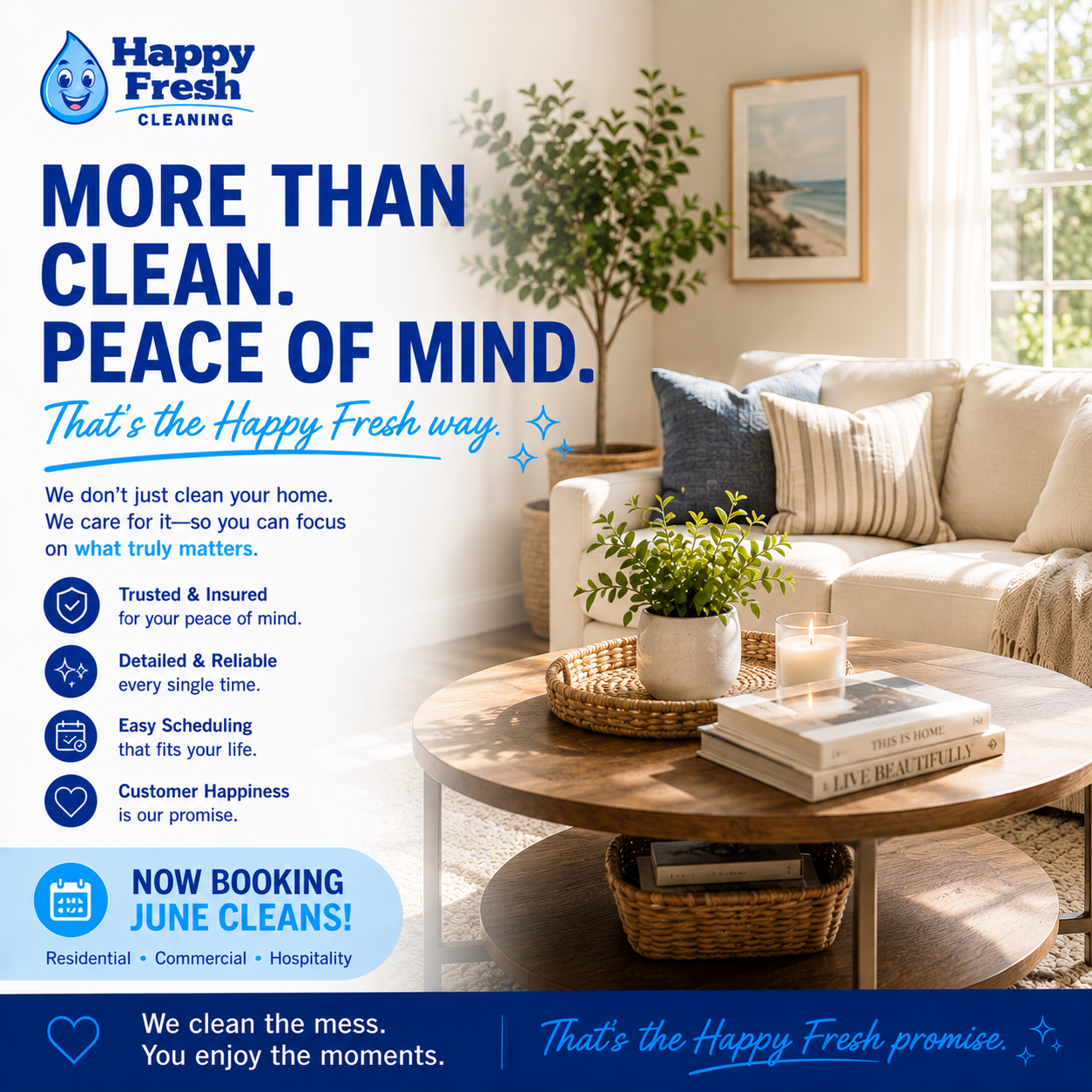 A clean home is more than just clean surfaces — it’s peace of mind.
