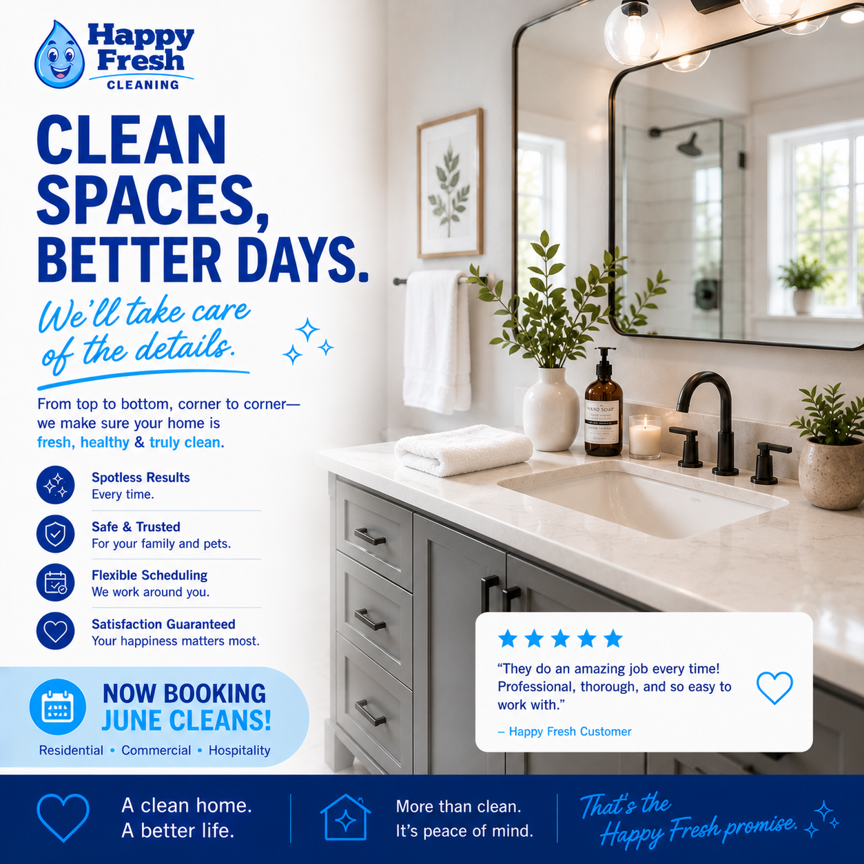 A clean home changes how your whole day feels.